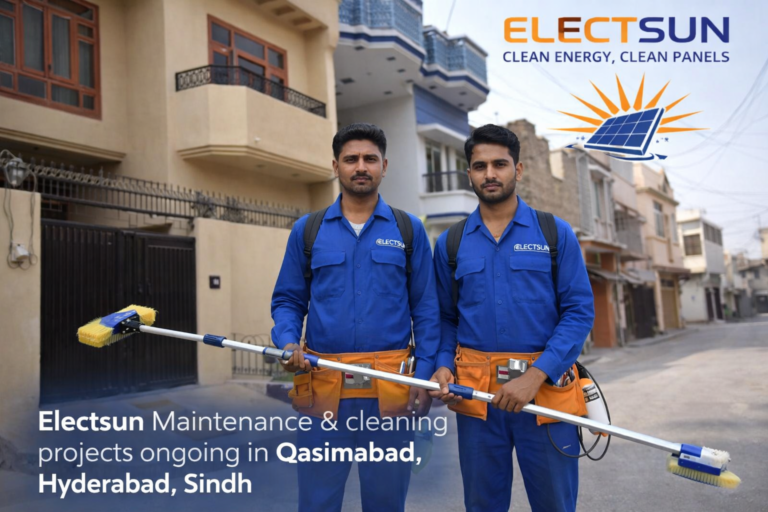 Solar panel cleaning in Hyderabad